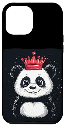Rote Krone und lustiges Panda-Kostüm für einen coolen Look Hülle für iPhone 12 Pro Max Rote Krone und lustiges Panda-Kostüm für einen coolen Look Hülle für iPhone 12 Pro Max von Panda King