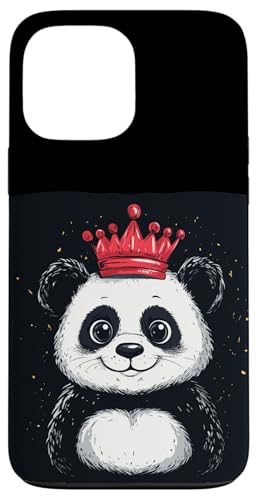 Rote Krone und lustiges Panda-Kostüm für einen coolen Look Hülle für iPhone 13 Pro Max Rote Krone und lustiges Panda-Kostüm für einen coolen Look Hülle für iPhone 13 Pro Max von Panda King