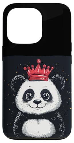 Rote Krone und lustiges Panda-Kostüm für einen coolen Look Hülle für iPhone 13 Pro Rote Krone und lustiges Panda-Kostüm für einen coolen Look Hülle für iPhone 13 Pro von Panda King