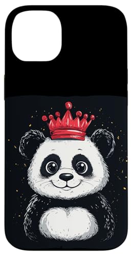 Rote Krone und lustiges Panda-Kostüm für einen coolen Look Hülle für iPhone 14 Plus Rote Krone und lustiges Panda-Kostüm für einen coolen Look Hülle für iPhone 14 Plus von Panda King