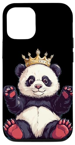 Schöner Panda mit Krone und Spaß Hülle für iPhone 12/12 Pro Schöner Panda mit Krone und Spaß Hülle für iPhone 12/12 Pro von Panda King