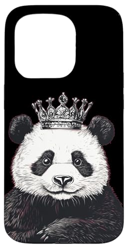 Schönes Panda-Outfit mit Krone für Erwachsene und Kinder Hülle für iPhone 15 Pro Schönes Panda-Outfit mit Krone für Erwachsene und Kinder Hülle für iPhone 15 Pro von Panda King