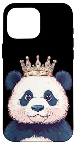 Toller Panda auf dem Thron der Niedlichkeit Hülle für iPhone 16 Pro Max Toller Panda auf dem Thron der Niedlichkeit Hülle für iPhone 16 Pro Max von Panda King