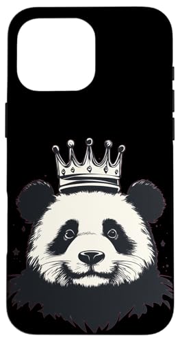 Tolles Panda mit königlicher Krone Kostüm für Erwachsene und Kinder Hülle für iPhone 16 Pro Max Tolles Panda mit königlicher Krone Kostüm für Erwachsene und Kinder Hülle für iPhone 16 Pro Max von Panda King