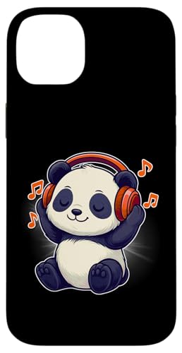 DJ Panda Kopfhörer Musikliebhaber Hülle für iPhone 14 Plus DJ Panda Kopfhörer Musikliebhaber Hülle für iPhone 14 Plus von Panda Lover Tees Apparel