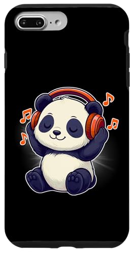DJ Panda Kopfhörer Musikliebhaber Hülle für iPhone 7 Plus/8 Plus DJ Panda Kopfhörer Musikliebhaber Hülle für iPhone 7 Plus/8 Plus von Panda Lover Tees Apparel