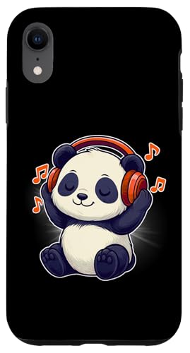 DJ Panda Kopfhörer Musikliebhaber Hülle für iPhone XR DJ Panda Kopfhörer Musikliebhaber Hülle für iPhone XR von Panda Lover Tees Apparel