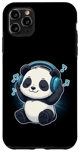 DJ Panda Kopfhörer Musikliebhaber Hülle für iPhone 11 Pro Max von Panda Lover Tees