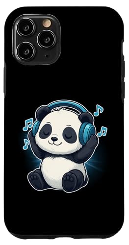 DJ Panda Kopfhörer Musikliebhaber Hülle für iPhone 11 Pro von Panda Lover Tees