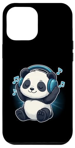 DJ Panda Kopfhörer Musikliebhaber Hülle für iPhone 12 Pro Max von Panda Lover Tees