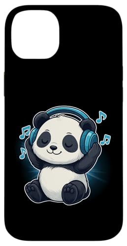 DJ Panda Kopfhörer Musikliebhaber Hülle für iPhone 14 Plus von Panda Lover Tees