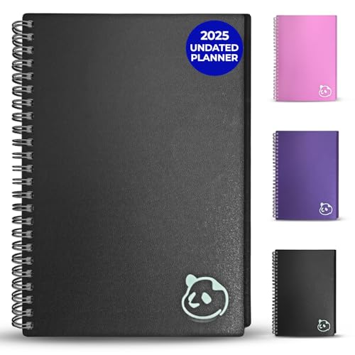Panda Planner Undatierter Wochenplaner 2.0 - 12-Monats-Produktivitätsplaner mit Gewohnheiten-Tracker, Zielsetzung, Hartplastik-Einband-Planer für Arbeit, Zuhause, Schule & ADHS-Management - 14,6 x Panda Planner Undatierter Wochenplaner 2.0 - 12-Monats-Produktivitätsplaner mit Gewohnheiten-Tracker, Zielsetzung, Hartplastik-Einband-Planer für Arbeit, Zuhause, Schule & ADHS-Management - 14,6 x von Panda Planner