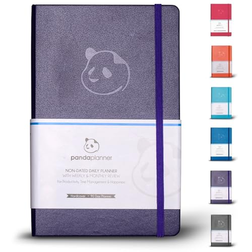 Tagesplaner 2019-2020 von Panda Planer, leistungsstarkes Zeitmanagement, undatierter Kalender und Danksagungs-Tagebuch, um die Produktivität zu erhöhen, Undatierter monatlicher Wochentagsplaner Tagesplaner 2019-2020 von Panda Planer, leistungsstarkes Zeitmanagement, undatierter Kalender und Danksagungs-Tagebuch, um die Produktivität zu erhöhen, Undatierter monatlicher Wochentagsplaner von Panda Planner