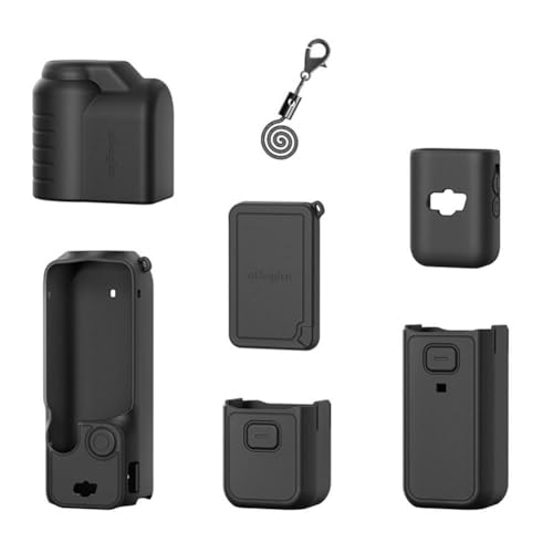 Silikon-Schutzhüllen für DJI OSMO Pocket, 3,5/7-teiliges Set, langlebig, staubdicht, Anti-Drop-Schutzhülle, stoßfest, Kamera-Abdeckung, Zubehör für DJI Pocket 3 Kamera von PandaXun