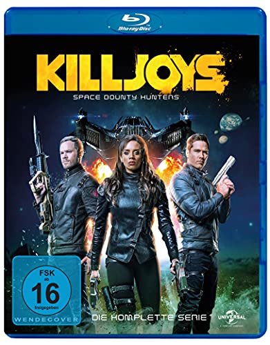 Killjoys - Space Bounty Hunters - Die Komplette Serie - Blu-ray Disc von Pandastorm Pictures (Edel)