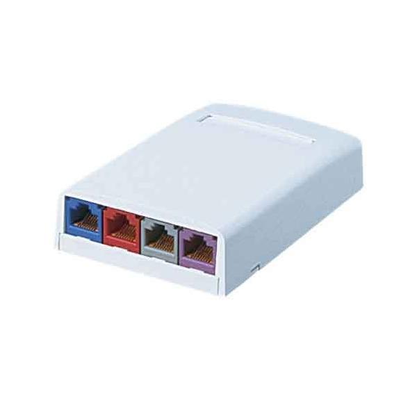 10 Stk. Panduit AP-Verteilerdose CBX4IW-AY 10 Stk. Panduit AP-Verteilerdose CBX4IW-AY von Panduit
