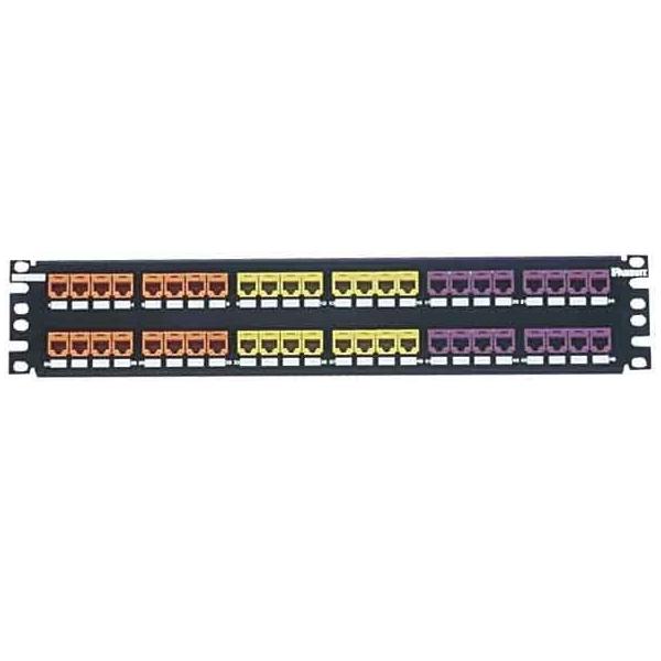 10 Stk. Panduit Patch-Panel CP48BLY von Panduit