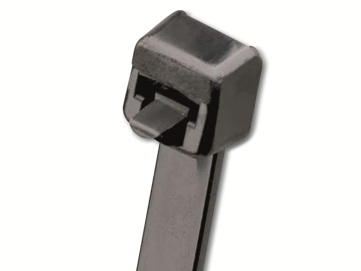 PANDUIT Kabelbinder, Pan-Ty® Wiederöffnungsbinder, CV120, schwarz, 368 mm x 4,80 mm von Panduit