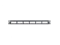 Panduit 24-port metal modular patch panel, RJ-45, Rackeinbau, 1U, 482,6 mm, 43,7 mm, 17,8 mm von Panduit