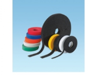 Panduit Hook & Loop Cable Tie, 15'' roll, Black, Nylon, Schwarz, 4572 mm von Panduit