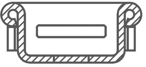 Panduit MTM2H-Q Befestigungssockel schraubbar MTM2H-Q von Panduit