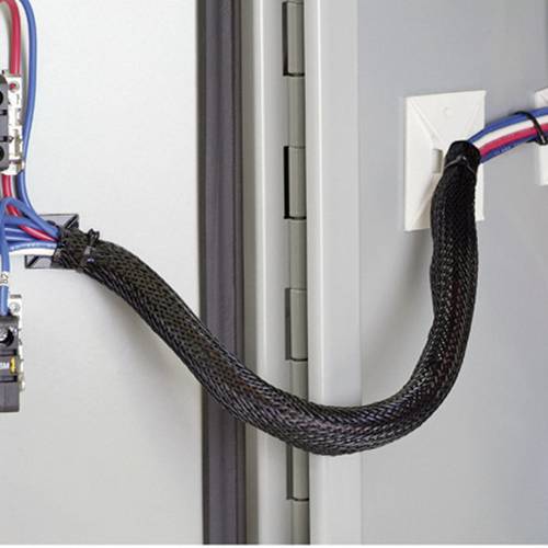 Panduit SE75PSC-CR0 Geflechtschlauch Schwarz PET 25.40 bis 15.90mm Meterware Panduit SE75PSC-CR0 Geflechtschlauch Schwarz PET 25.40 bis 15.90mm Meterware von Panduit