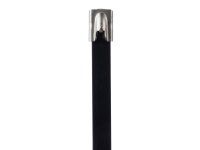 Panduit IMLTFC102H-L6L, Kabelbinder mit paralleler Einführung, Edelstahl, Schwarz, 10,2 cm, 890 N, -40 - 150 °C von Panduit