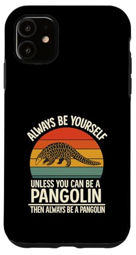 Pangolin Lover Gefährdetes Tier retten Pangolin Hülle für iPhone 11 von Pangolin Lover Endangered Animal