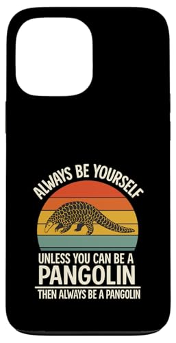 Pangolin Lover Gefährdetes Tier retten Pangolin Hülle für iPhone 13 Pro Max von Pangolin Lover Endangered Animal