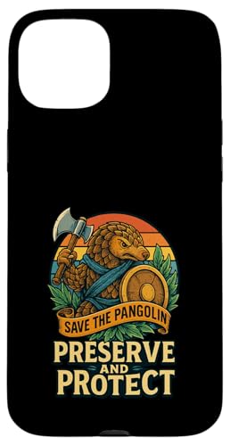 Pangolin Lover Gefährdetes Tier retten Pangolin Hülle für iPhone 15 Plus von Pangolin Lover Endangered Animal