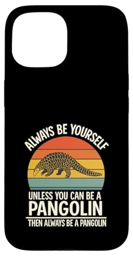 Pangolin Lover Gefährdetes Tier retten Pangolin Hülle für iPhone 15 von Pangolin Lover Endangered Animal