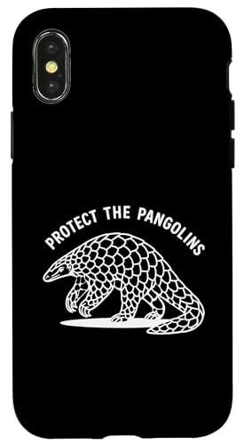Pangolin Lover Gefährdetes Tier retten Pangolin Hülle für iPhone X/XS von Pangolin Lover Endangered Animal