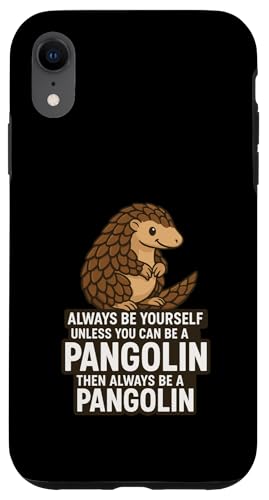 Pangolin Lover Gefährdetes Tier retten Pangolin Hülle für iPhone XR von Pangolin Lover Endangered Animal