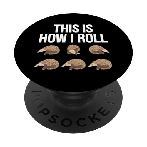 Pangolin Lover Gefährdetes Tier retten Pangolin PopSockets Klebender PopGrip von Pangolin Lover Endangered Animal