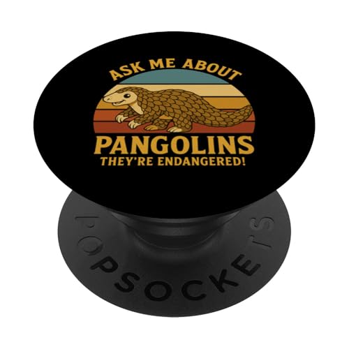 Pangolin Lover Gefährdetes Tier retten Pangolin PopSockets Klebender PopGrip Pangolin Lover Gefährdetes Tier retten Pangolin PopSockets Klebender PopGrip von Pangolin Lover Endangered Animal