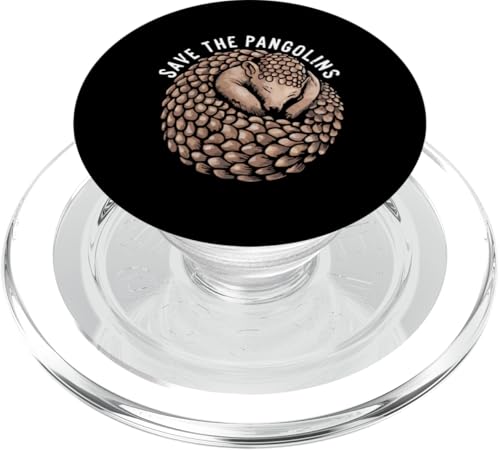 Pangolin Lover Gefährdetes Tier retten Pangolin PopSockets PopGrip für MagSafe von Pangolin Lover Endangered Animal