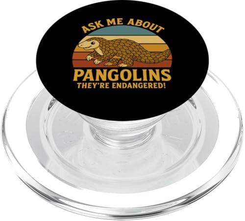 Pangolin Lover Gefährdetes Tier retten Pangolin PopSockets PopGrip für MagSafe Pangolin Lover Gefährdetes Tier retten Pangolin PopSockets PopGrip für MagSafe von Pangolin Lover Endangered Animal