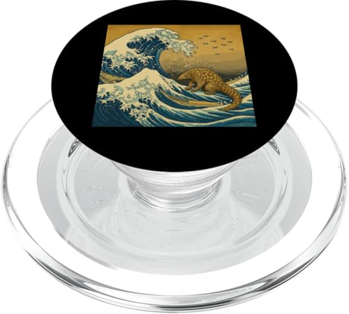 Pangolin Lover Gefährdetes Tier retten Pangolin PopSockets PopGrip für MagSafe von Pangolin Lover Endangered Animal