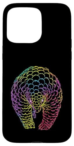 Retro Pangolin Lover Gefährdete Tier Save Pangolin Hülle für iPhone 15 Pro Max von Pangolin Lover Endangered Animal