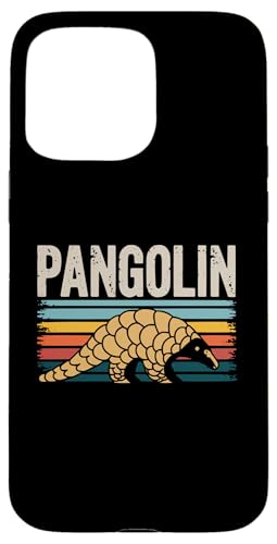Retro Pangolin Lover Gefährdete Tier Save Pangolin Hülle für iPhone 15 Pro Max von Pangolin Lover Endangered Animal