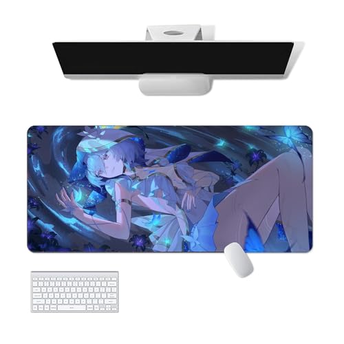 Anime-Mauspad, Wuthering Waves – The Shorekeeper Anime-Computer-Tastatur, große lange weiche Gummiunterseite, rutschfeste Oberfläche, Büro-Schreibtischmatte, Gaming-Mauspad Anime-Mauspad, Wuthering Waves – The Shorekeeper Anime-Computer-Tastatur, große lange weiche Gummiunterseite, rutschfeste Oberfläche, Büro-Schreibtischmatte, Gaming-Mauspad von Pangtyus