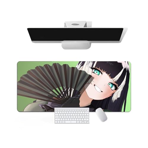 Anime Mauspad Hololive - Juufuutei Raden Anime Computer Tastatur Mauspad Große Lange Weiche Gummibasis Rutschfeste Oberfläche Büro Schreibtischunterlage Gaming Mauspad von Pangtyus