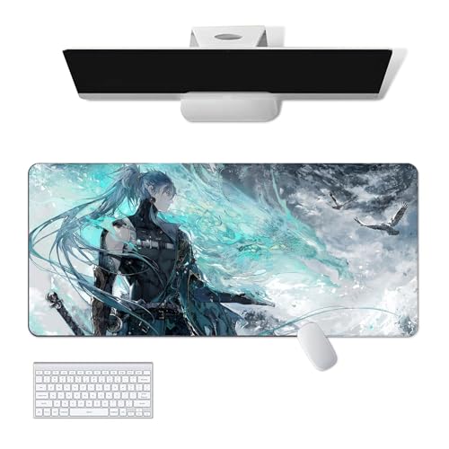 Anime Mauspad Wuthering Waves - Jiyan Anime Computer Tastatur Mauspad Große Lange Weiche Gummiunterseite Rutschfeste Oberfläche Büro Schreibtischunterlage Gaming Mauspad Anime Mauspad Wuthering Waves - Jiyan Anime Computer Tastatur Mauspad Große Lange Weiche Gummiunterseite Rutschfeste Oberfläche Büro Schreibtischunterlage Gaming Mauspad von Pangtyus