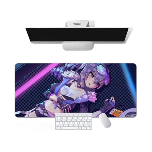 Honkai Anime Mauspad Star Rail - Silber Wolf Anime Computer Tastatur Mauspad Große Lange Weiche Gummiunterseite Rutschfeste Oberfläche Büro Schreibtischunterlage Gaming Mauspad Honkai Anime Mauspad Star Rail - Silber Wolf Anime Computer Tastatur Mauspad Große Lange Weiche Gummiunterseite Rutschfeste Oberfläche Büro Schreibtischunterlage Gaming Mauspad von Pangtyus