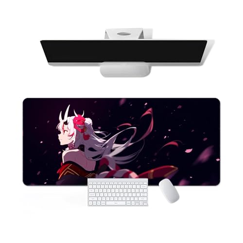 Pangtyus Anime Mauspad Hololive - Ayame Nakiri Anime Computer Tastatur Mauspad Große Lange Weiche Gummiunterseite Rutschfeste Oberfläche Büro Schreibtischunterlage Gaming Mauspad Pangtyus Anime Mauspad Hololive - Ayame Nakiri Anime Computer Tastatur Mauspad Große Lange Weiche Gummiunterseite Rutschfeste Oberfläche Büro Schreibtischunterlage Gaming Mauspad von Pangtyus