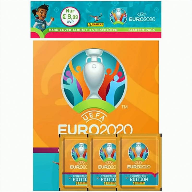 2020 UEFA EURO 2020 Sticker Hardcover Album deutsch von Panini