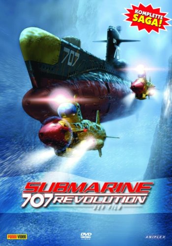 Submarine 707R, 1 DVD, dtsch. u. japan. Version von Panini