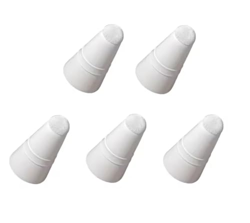 5 Pack | Ersatz Stiftspitzenabdeckung kompatibel mit Huawei M-Pencil 1./2./3. Generation | Leiser Stiftspitzenschutz mit Geräuschreduzierung für Huawei Mate Pad Stylus Pen von Panlouting