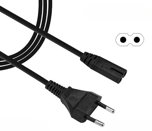 Ersatz Stromkabel mit EU Stecker auf C7 für PS5, PS4, Xbox Series S/X, Xbox One S/X, Drucker, Soundbar LG, Samsung, TCL, Apple TV – 3 Meters Ersatz Stromkabel mit EU Stecker auf C7 für PS5, PS4, Xbox Series S/X, Xbox One S/X, Drucker, Soundbar LG, Samsung, TCL, Apple TV – 3 Meters von Panlouting