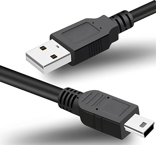 Panlouting Ersatz USB Kabel 150cm 5Pin Datenkabel Fotoübertragung UC-E4 kompatibel mit Nikon D610 D7000 D90 D80 D70s D70 D60 D40X D3000 D3100 D100 D200 D300 D1x D1h D2x D2h D2Hs D3 D3s D4 D3X von Panlouting